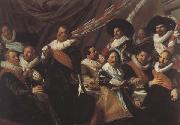 The Banquet of the St.George Militia Company of Haarlem  (mk45), Frans Hals